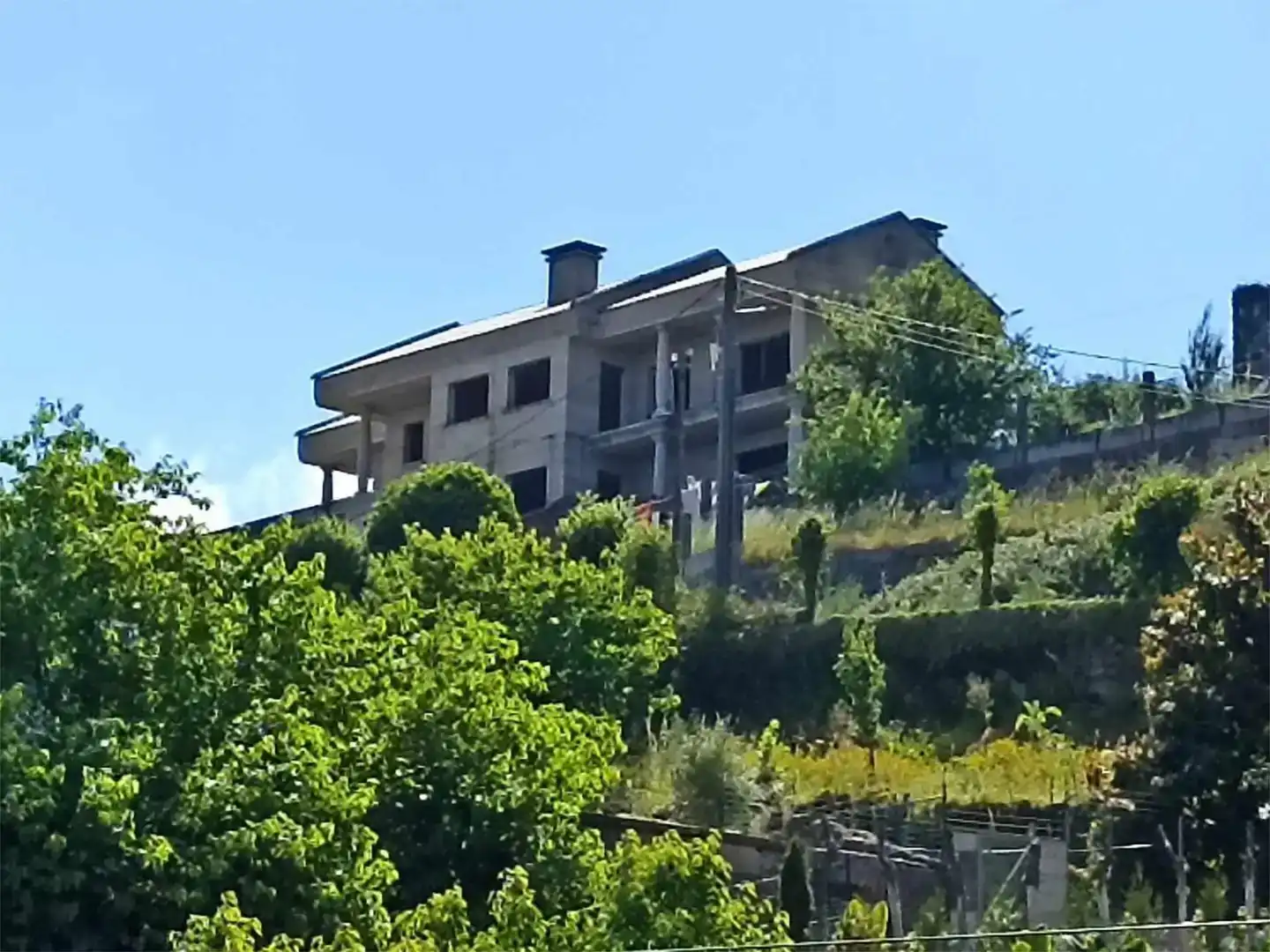 Vista exterior de Casa o xalet en venda en Soutomaior amb Balcó