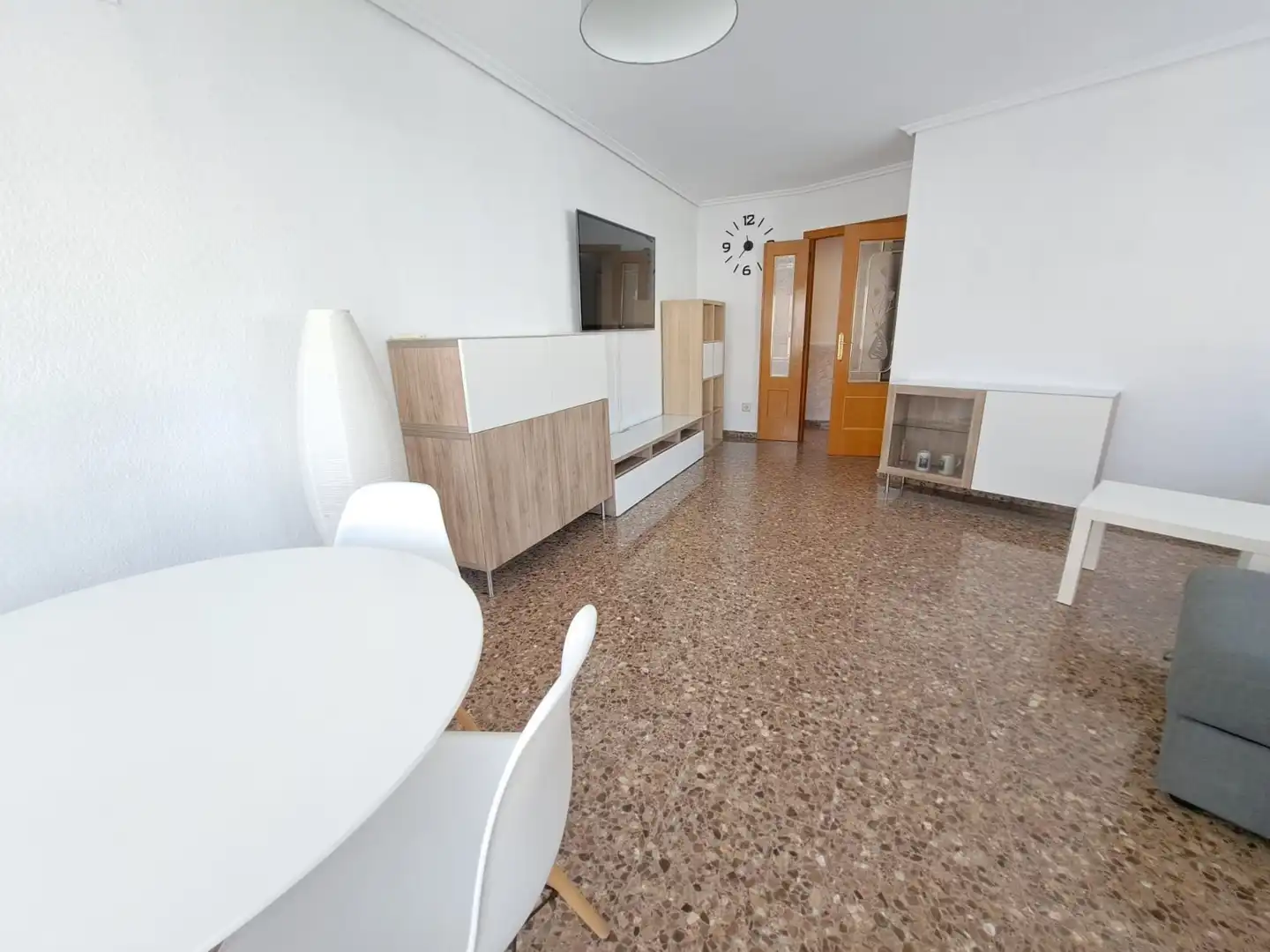 Living room of Flat for sale in Torrent  with Air Conditioner, Heating and Furnished