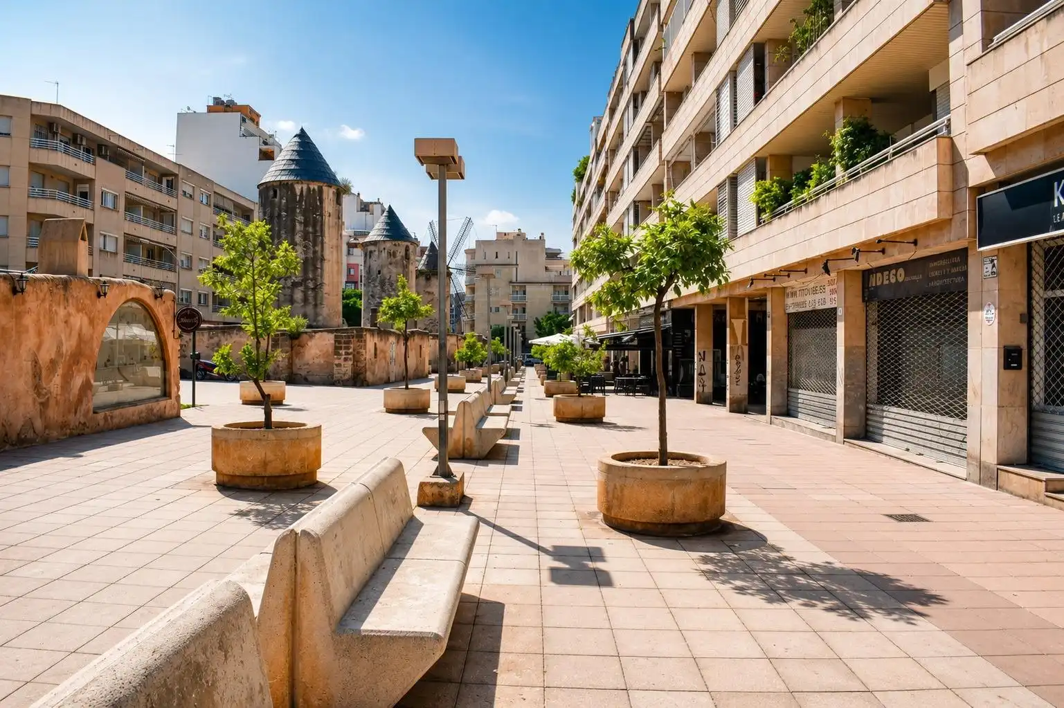Außenansicht von Garage zur Miete in  Palma de Mallorca