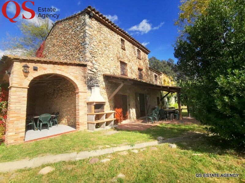 Vista exterior de Finca rústica en venta en La Cellera de Ter con Aire acondicionado, Calefacción y Jardín privado