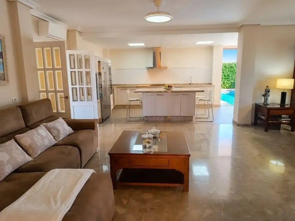 Cocina de Casa o chalet en venta en Carcaixent con Aire acondicionado, Calefacción y Jardín privado