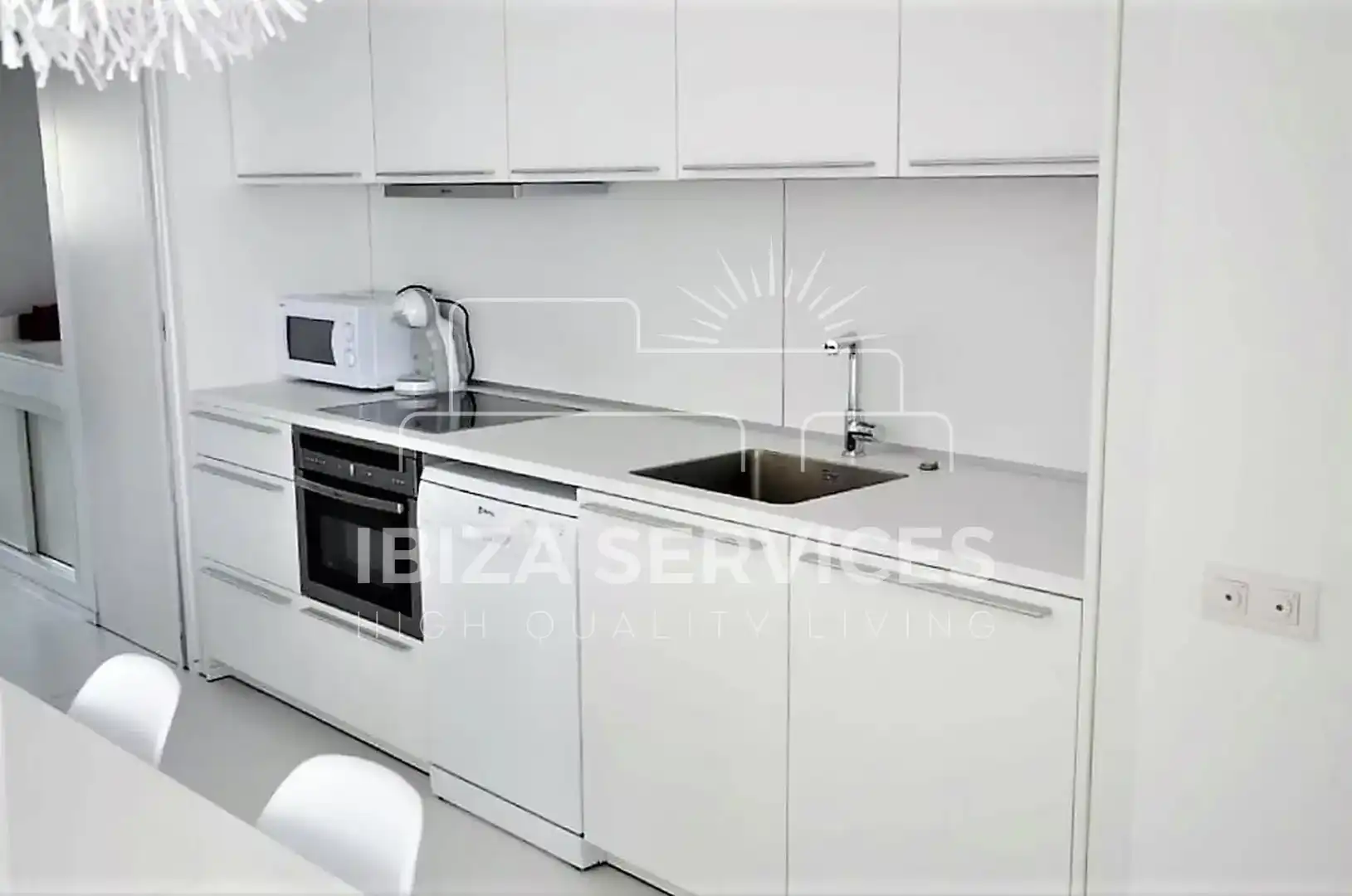 Wohnung mit Pool zur Miete in Marina Botafoc - Platja de Talamanca, imagen 7