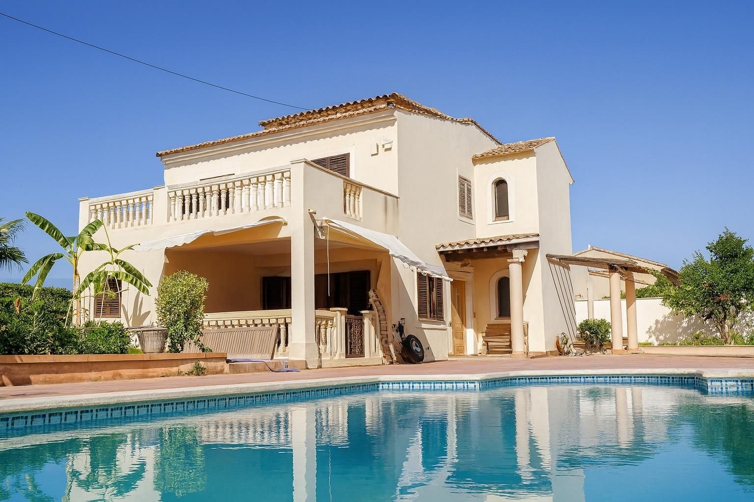 Piscina de Finca rústica en venda en Bunyola amb Jardí privat, Terrassa i Traster