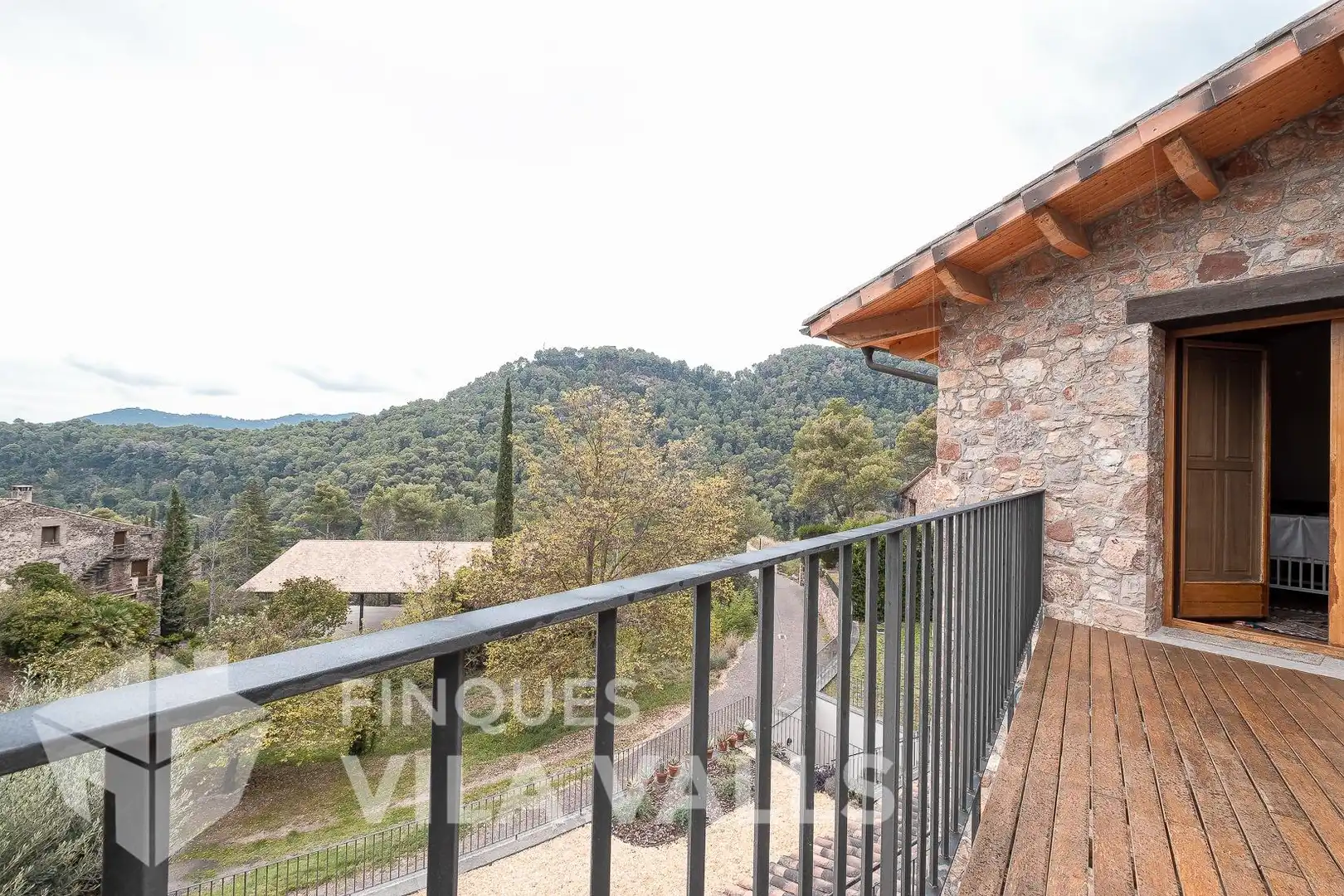 Terraza de Casa o chalet en venta en Gallifa con Aire acondicionado, Calefacción y Jardín privado