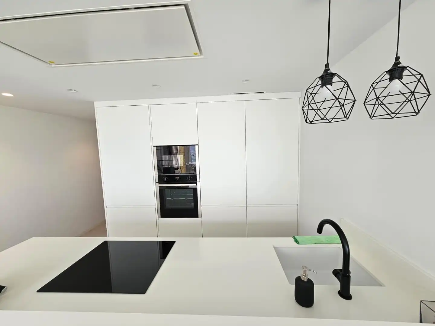 Cocina de Ático de alquiler en Jávea / Xàbia con Aire acondicionado, Calefacción y Jardín privado