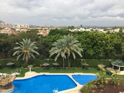 Piscina de Pis de lloguer en Alicante / Alacant amb Aire condicionat, Calefacció i Jardí privat