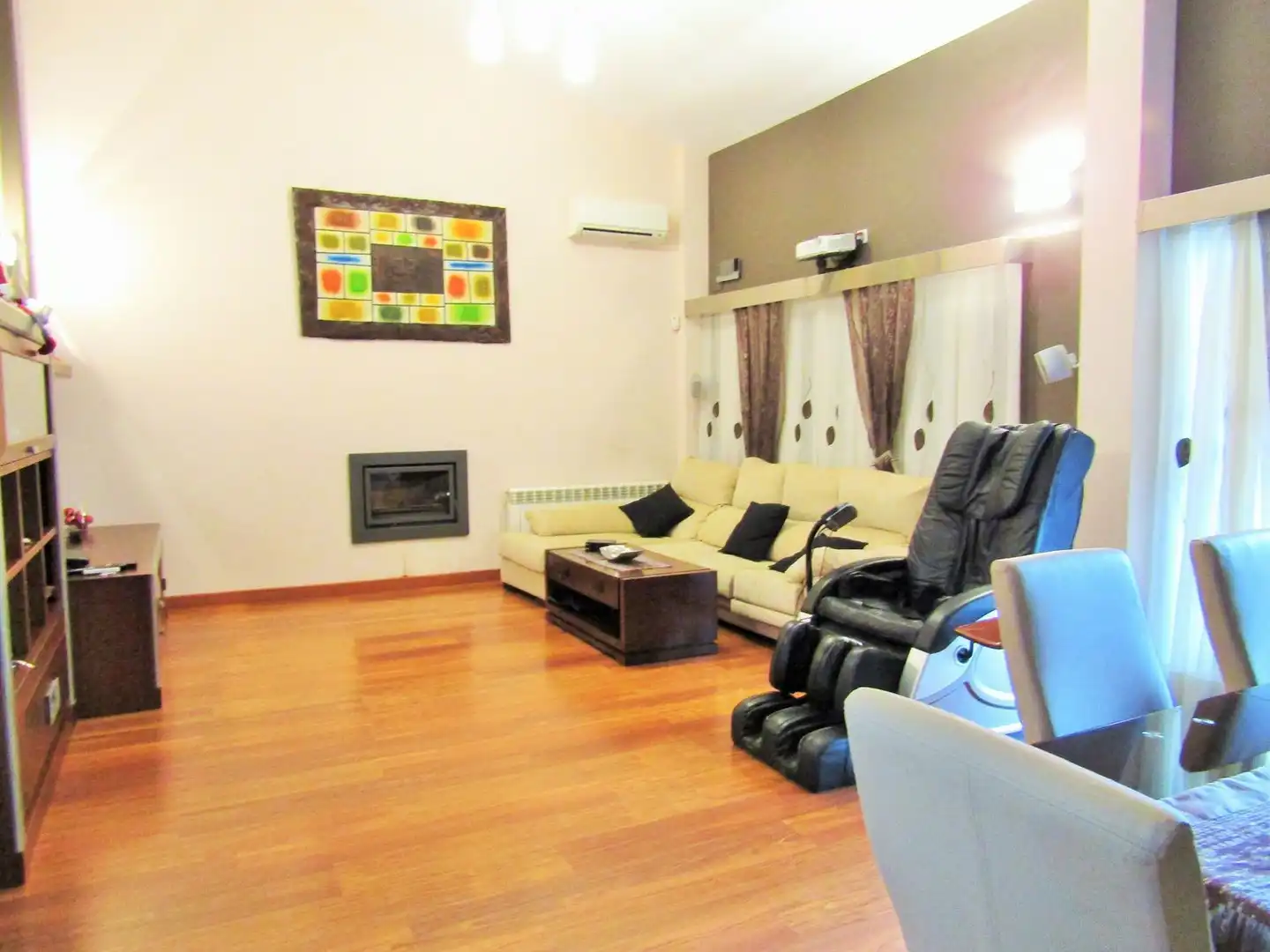 Sala de estar de Casa o chalet de alquiler en San Antonio de Benagéber con Aire acondicionado, Calefacción y Jardín privado