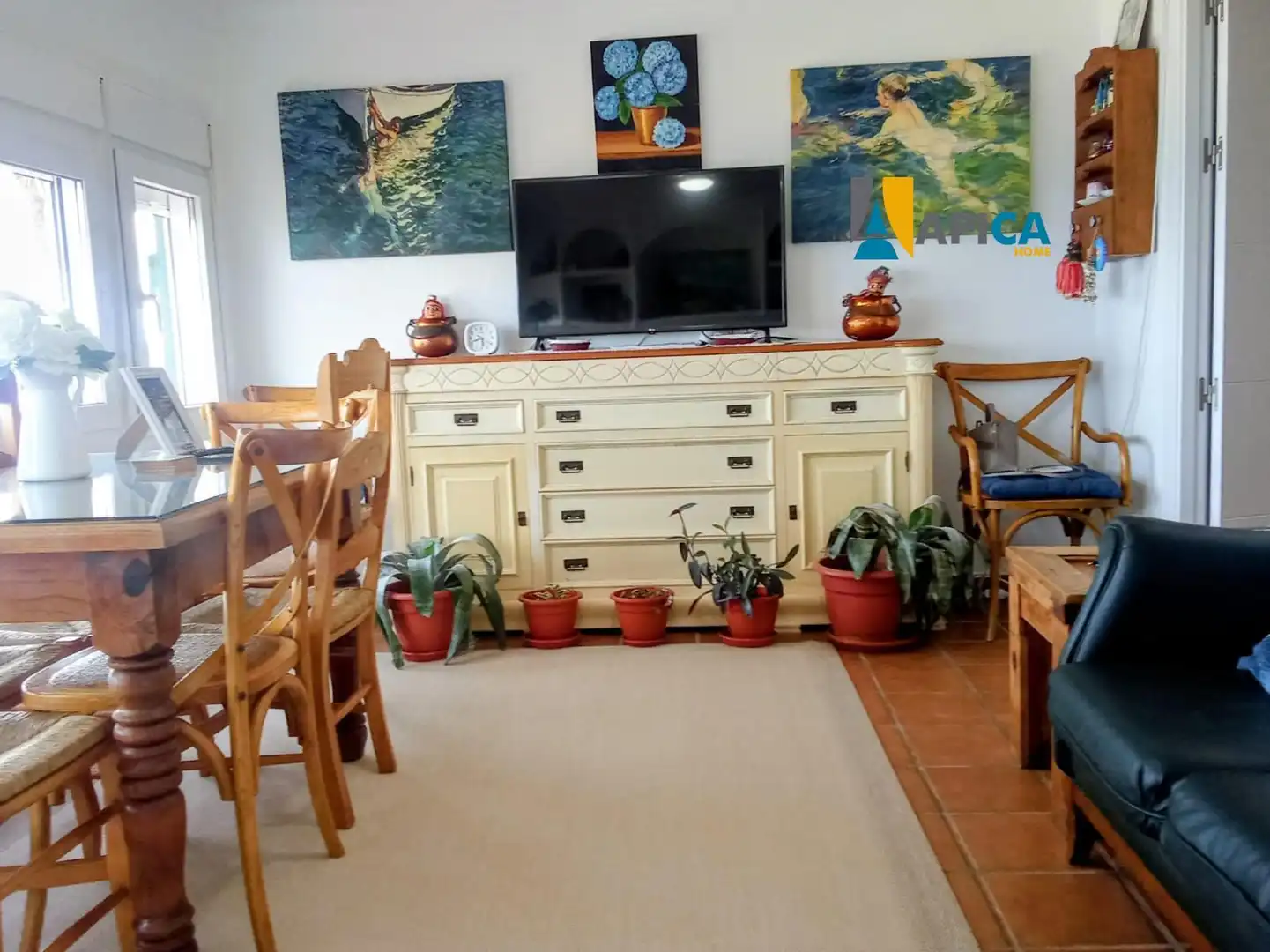 Sala d'estar de Pis en venda en Sotogrande