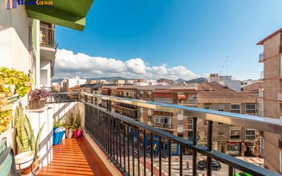 Exterior view of Flat for sale in Málaga Capital  with Air Conditioner and Terrace