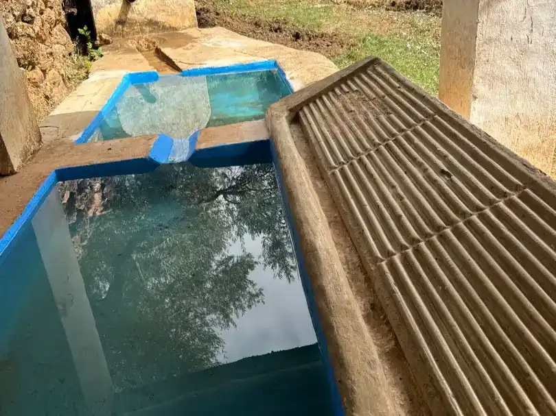 Piscina de Casa adosada en venda en Segura de la Sierra amb Aire condicionat, Traster i Moblat