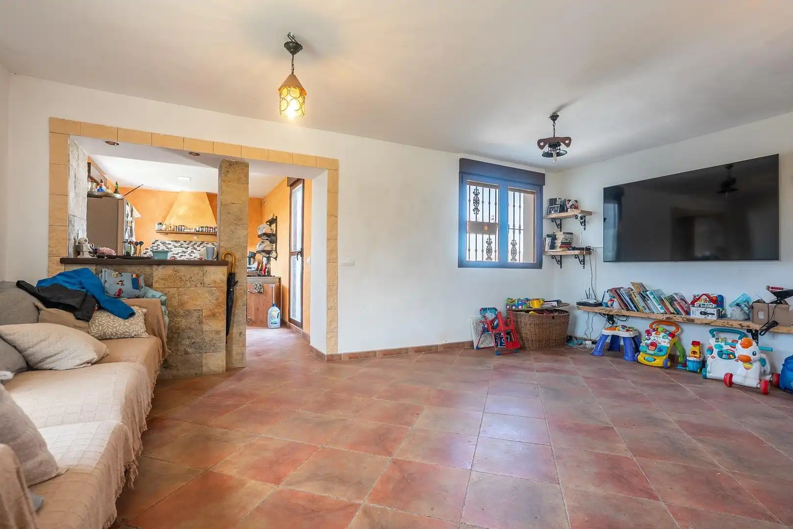Cocina de Casa o chalet en venta en Alhama de Almería con Jardín privado y Terraza