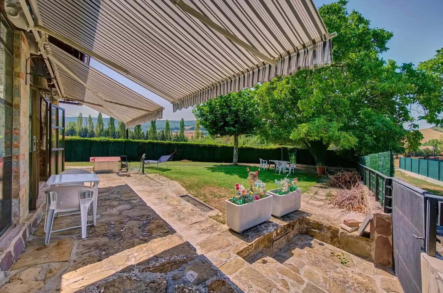 Terrasse von Haus oder Chalet zum Verkauf in Aranguren mit Klimaanlage, Heizung und Privatgarten