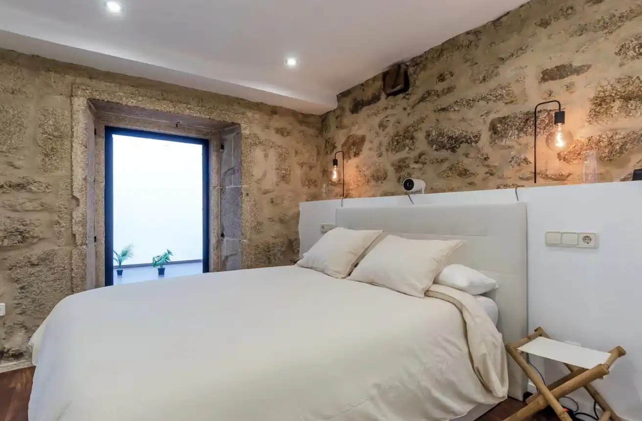 Dormitori de Apartament de lloguer en A Coruña Capital  amb Aire condicionat, Calefacció i Parquet