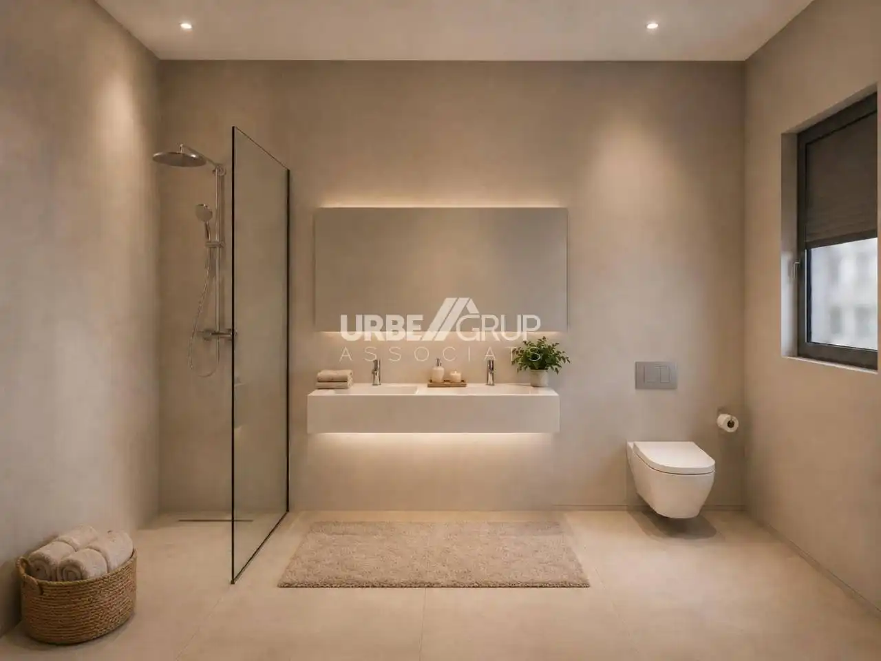 Baño de Casa o chalet en venta en Terrassa con Aire acondicionado, Calefacción y Jardín privado