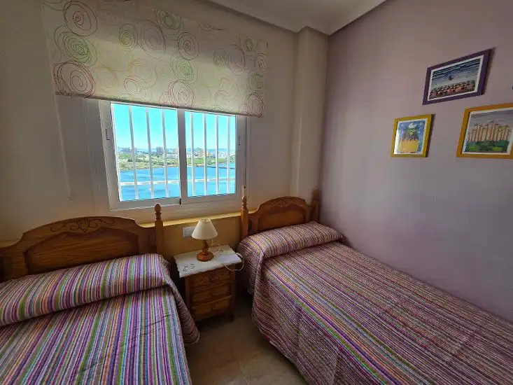 Habitación de Apartamento en venta en La Manga del Mar Menor con Terraza, Amueblado y Balcón