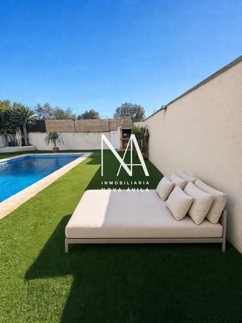 Semi-detached house with pool for sale in Ses Palmeres, imagen 8