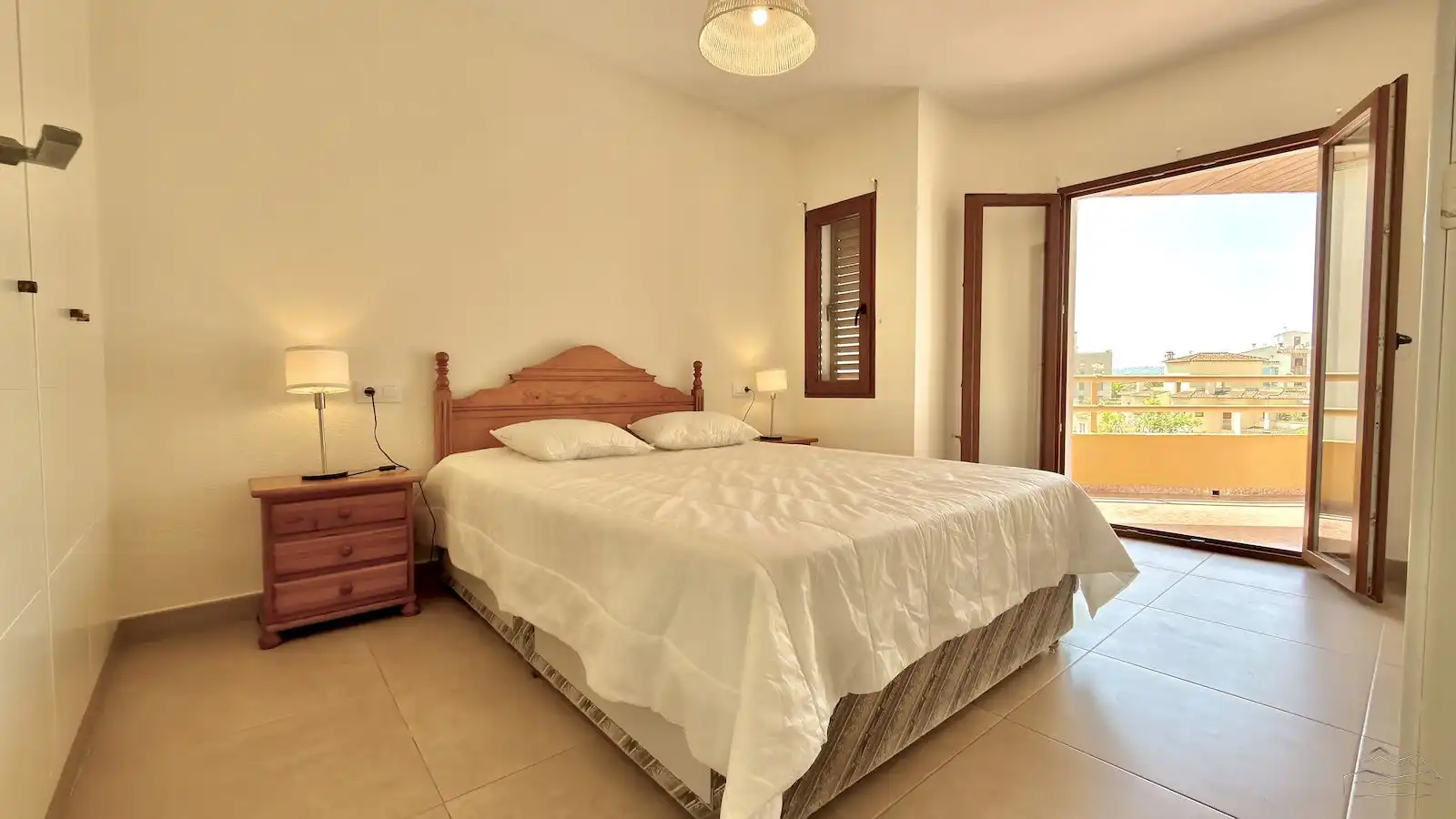 Habitación de Apartamento de alquiler en Jávea / Xàbia con Calefacción, Terraza y Piscina