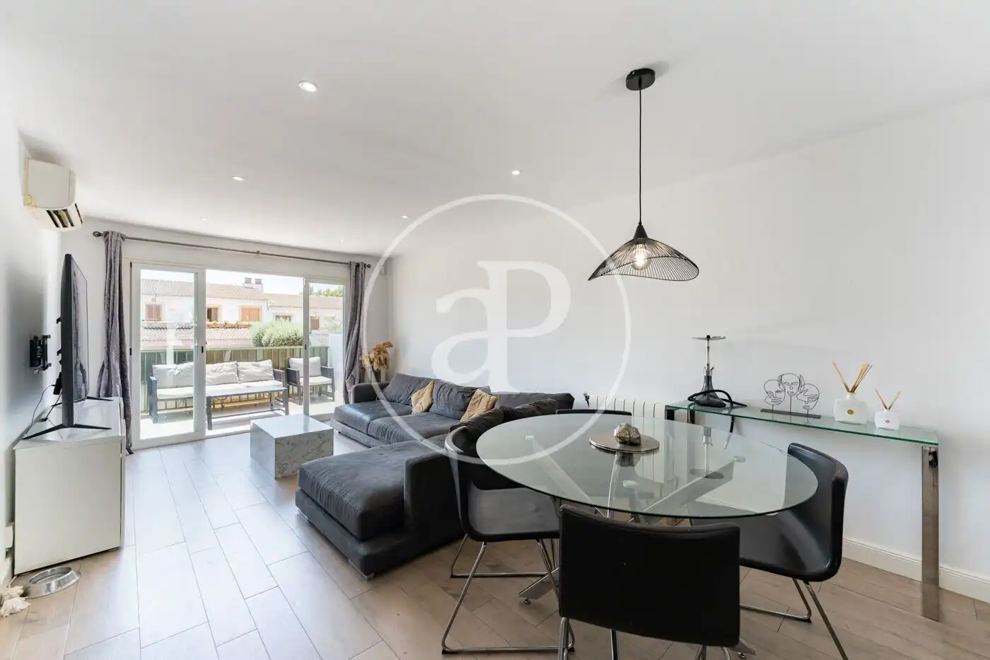 Sala d'estar de Casa o xalet en venda en Calvià amb Aire condicionat, Calefacció i Terrassa