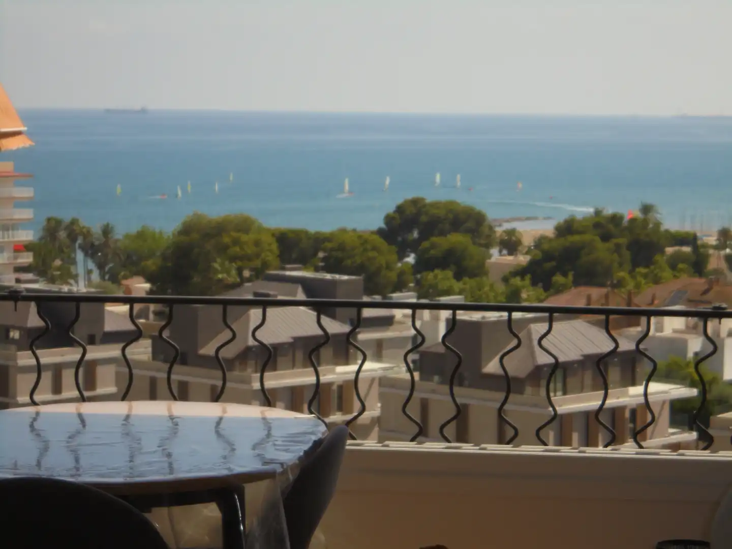 Terraza de Apartamento en venta en Benicasim / Benicàssim con Aire acondicionado, Terraza y Amueblado