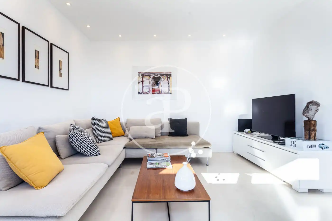 Sala de estar de Ático en venta en Valencia con Aire acondicionado, Calefacción y Terraza
