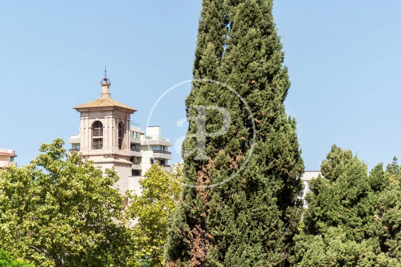 Vista exterior de Àtic de lloguer en  Palma de Mallorca amb Aire condicionat, Calefacció i Jardí privat