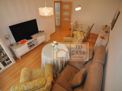 Living room of Flat for sale in Cáceres Capital  with Air Conditioner, Heating and Parquet flooring