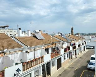Exterior view of Single-family semi-detached for sale in Écija  with Air Conditioner, Terrace and Storage room