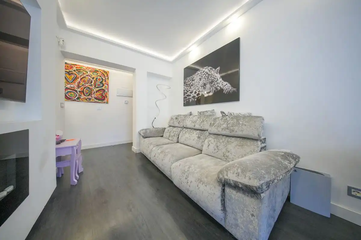 Sala de estar de Piso en venta en Madrid con Aire acondicionado y Calefacción