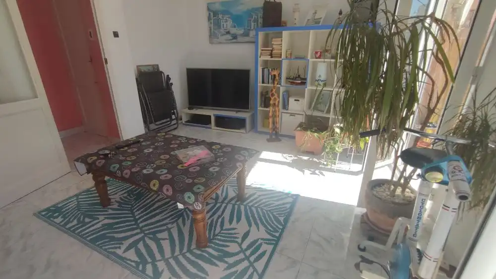 Sala d'estar de Àtic en venda en Santa Pola amb Terrassa i Moblat
