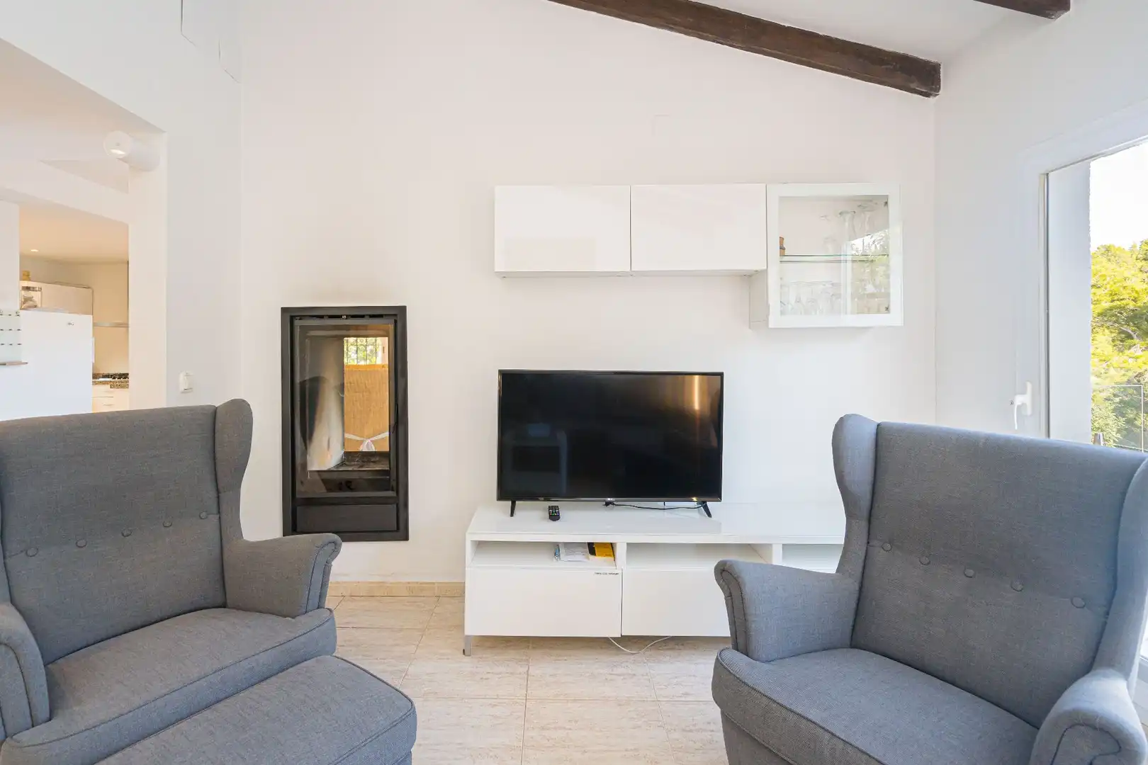 Living room of Houses for rent in Altea  with Air Conditioner, Heating and Private garden