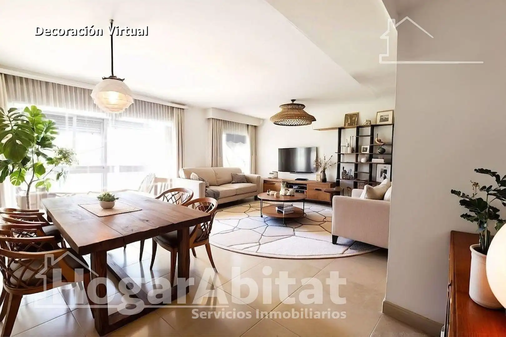 Wohnzimmer von Wohnung zum Verkauf in Gandia mit Möbliert