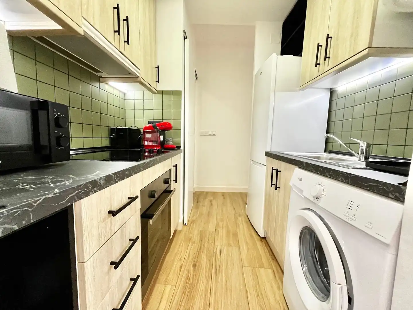 Kitchen of Apartments for rent in Pilar de la Horadada  with Heating, Furnished and Oven