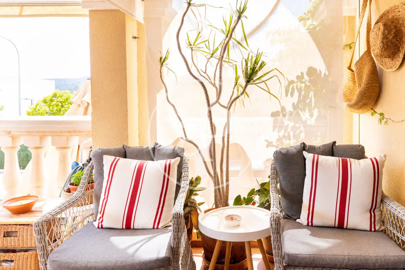 Terrace of Houses for rent in  Palma de Mallorca  with Air Conditioner, Private garden and Terrace