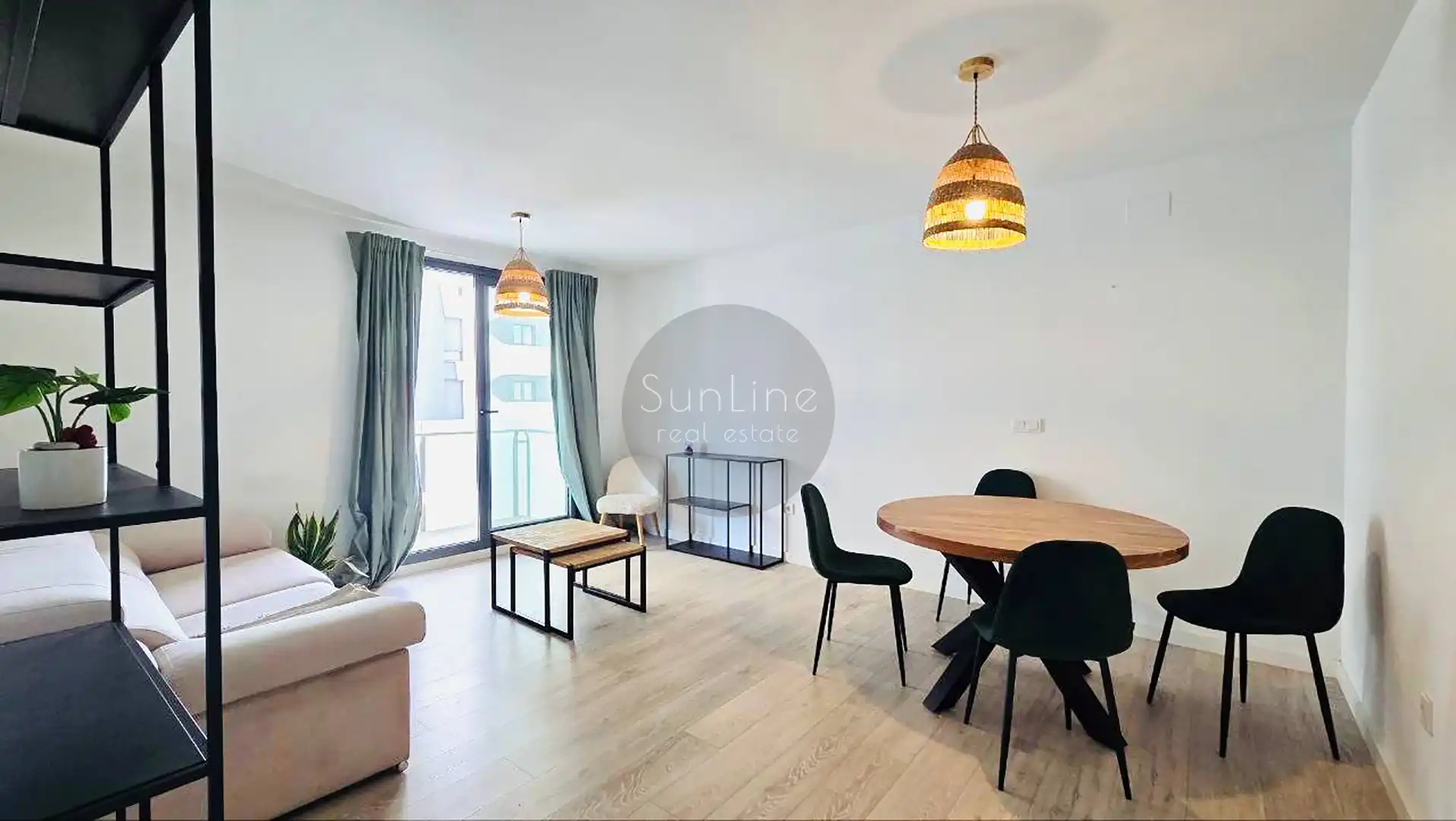 Sala de estar de Piso de alquiler en Valencia con Aire acondicionado, Terraza y Trastero