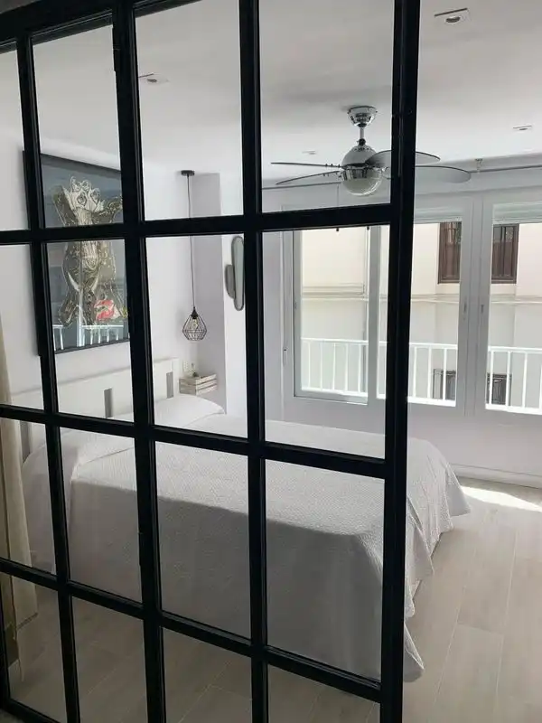 Bedroom of Flat for rent in Granada  with Air Conditioner, Parquet flooring and Furnished
