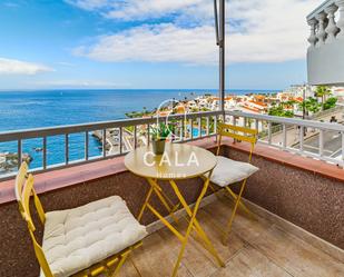 Exterior view of Flat for sale in Santiago del Teide  with Terrace, Furnished and Balcony