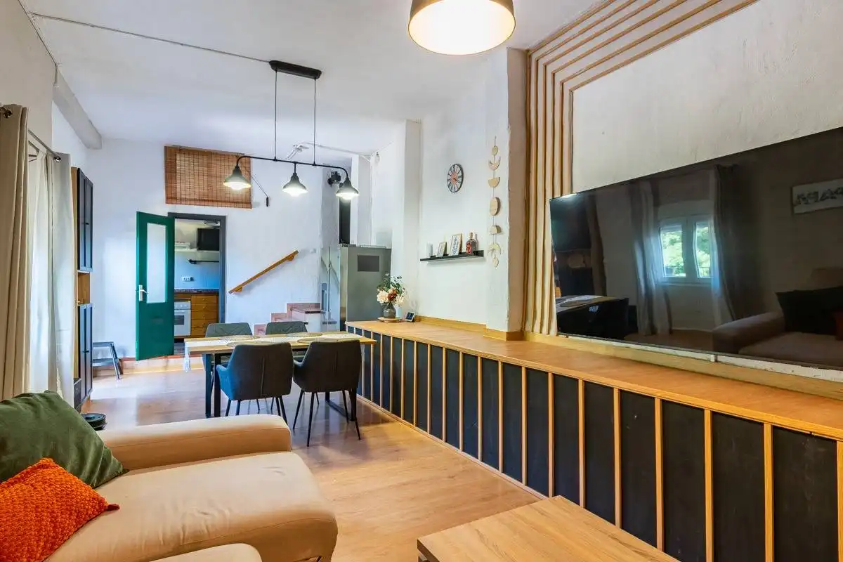 Sala de estar de Casa o chalet en venta en Santa Brígida con Jardín privado y Terraza