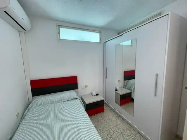 Bedroom of Flat for rent in Alicante / Alacant  with Air Conditioner, Heating and Furnished