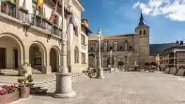 Exterior view of Houses for sale in El Espinar  with Private garden