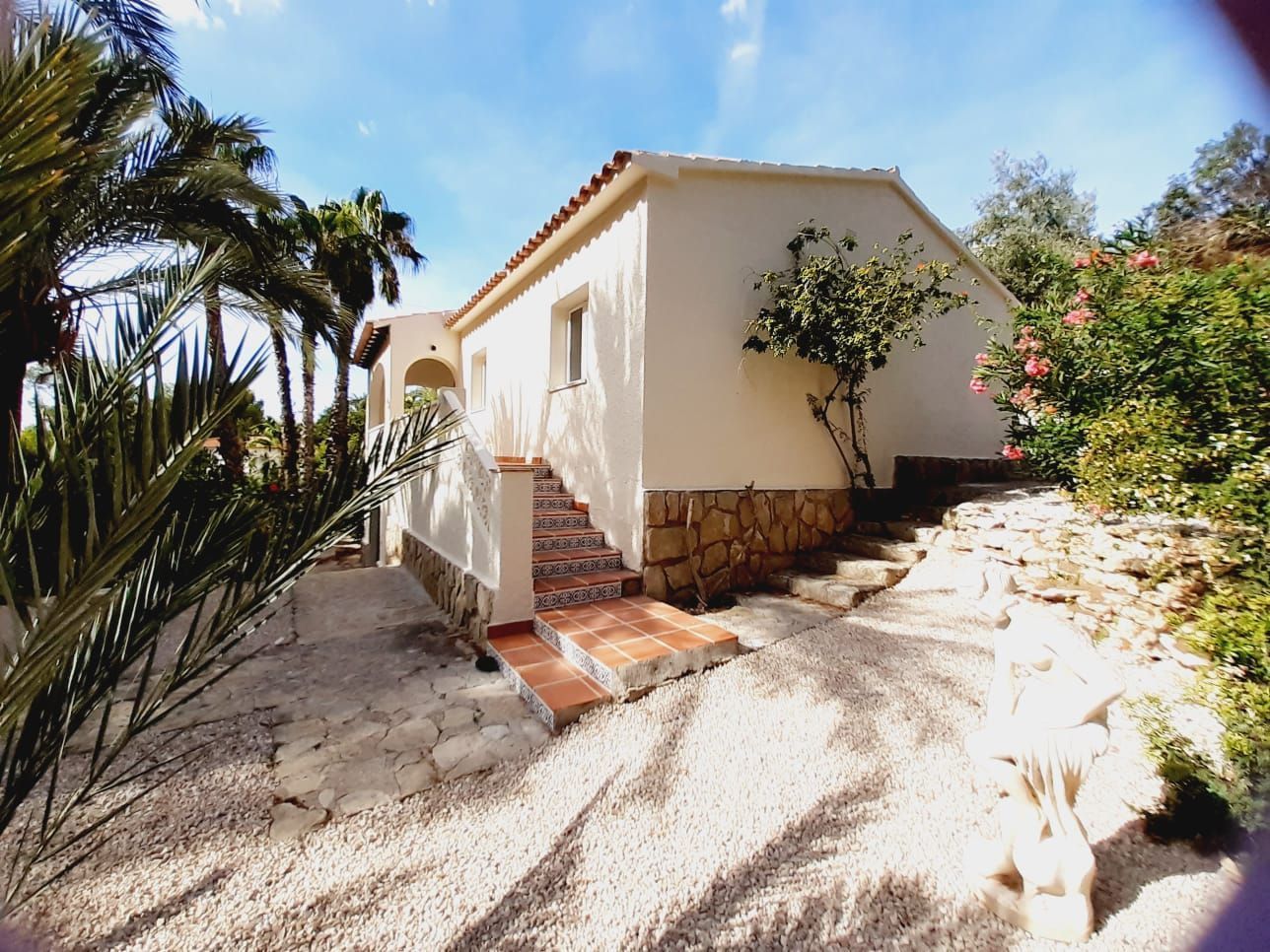 Exterior view of House or chalet to rent in Altea  with Air Conditioner, Private garden and Terrace