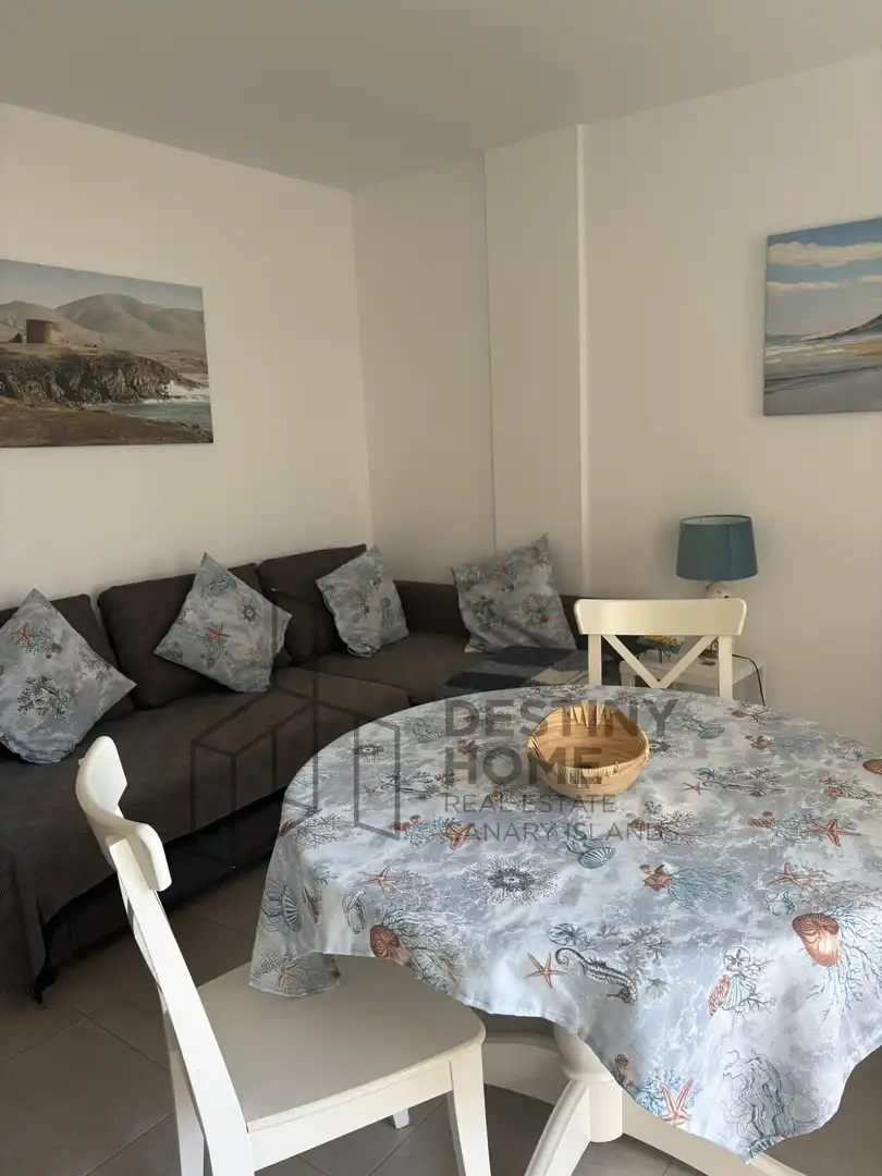 Wohnzimmer von Wohnungen zur Miete in La Oliva mit Haustiere erlaubt