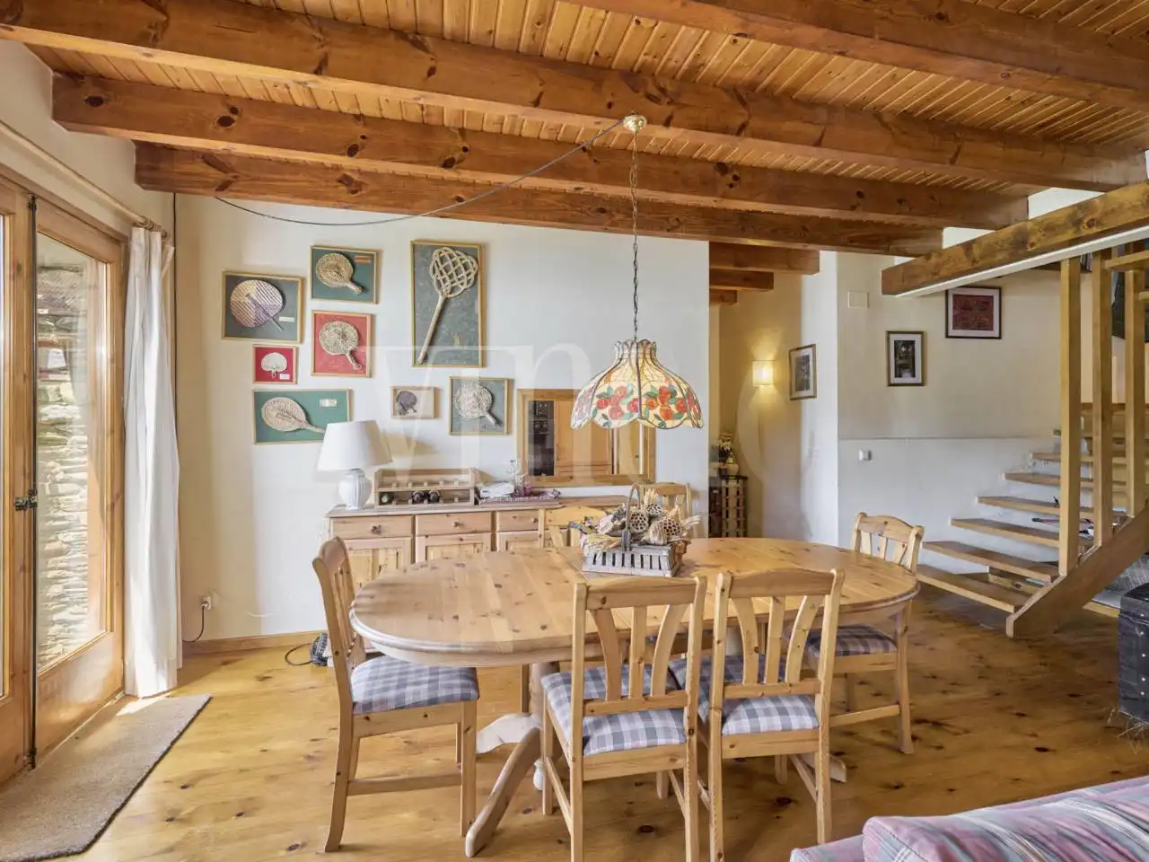 Dining room of Houses for sale in Puigcerdà  with Heating, Private garden and Parquet flooring