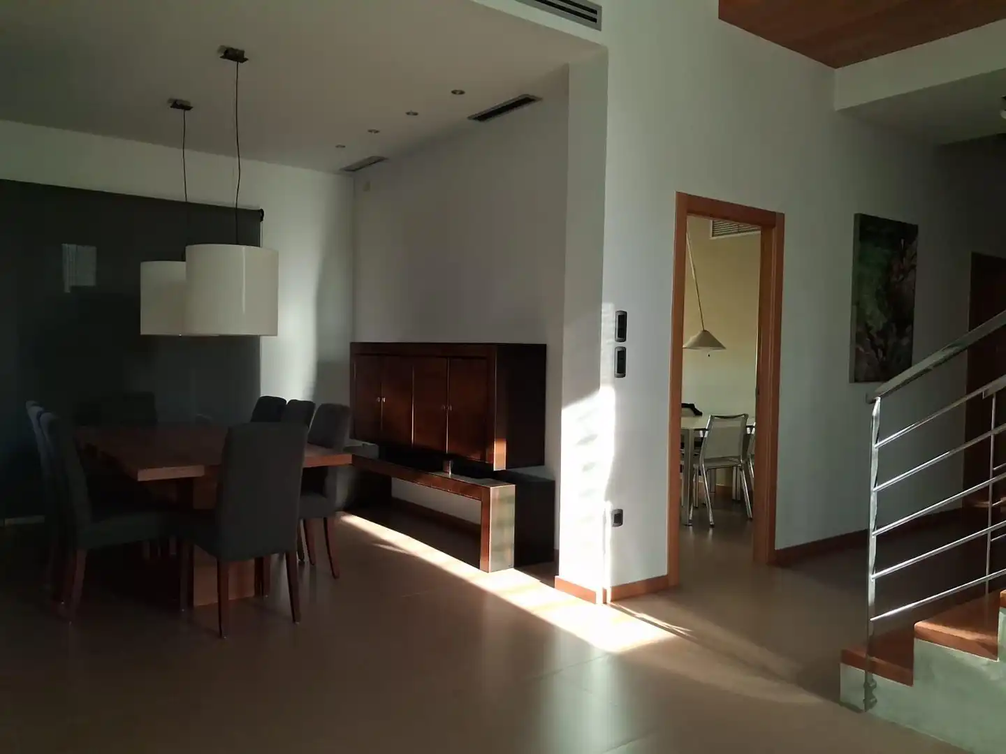 Dining room of Houses for sale in Elche / Elx  with Air Conditioner, Heating and Private garden