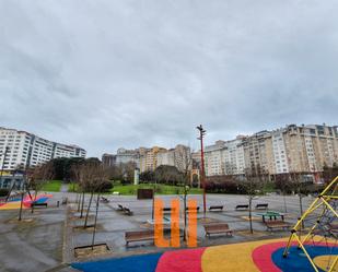 Vista exterior de Pis de lloguer en A Coruña Capital  amb Calefacció, Parquet i Moblat