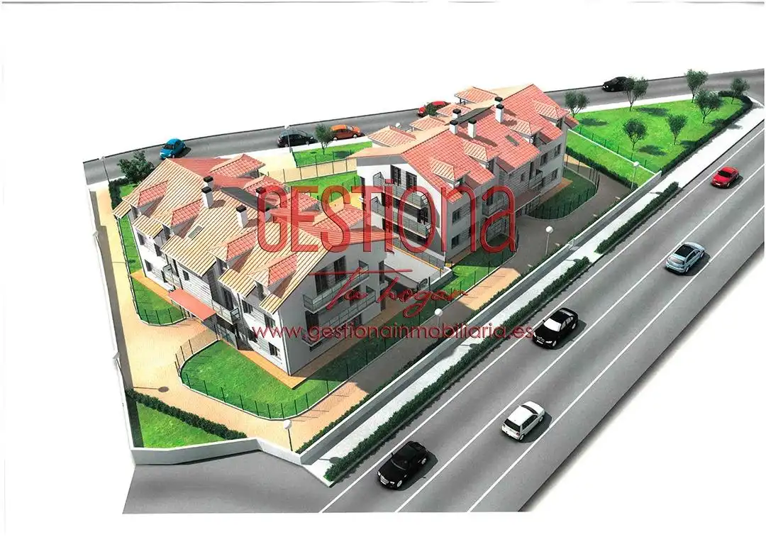 Vista exterior de Apartamento en venta en Cabezón de la Sal con Calefacción, Jardín privado y Trastero