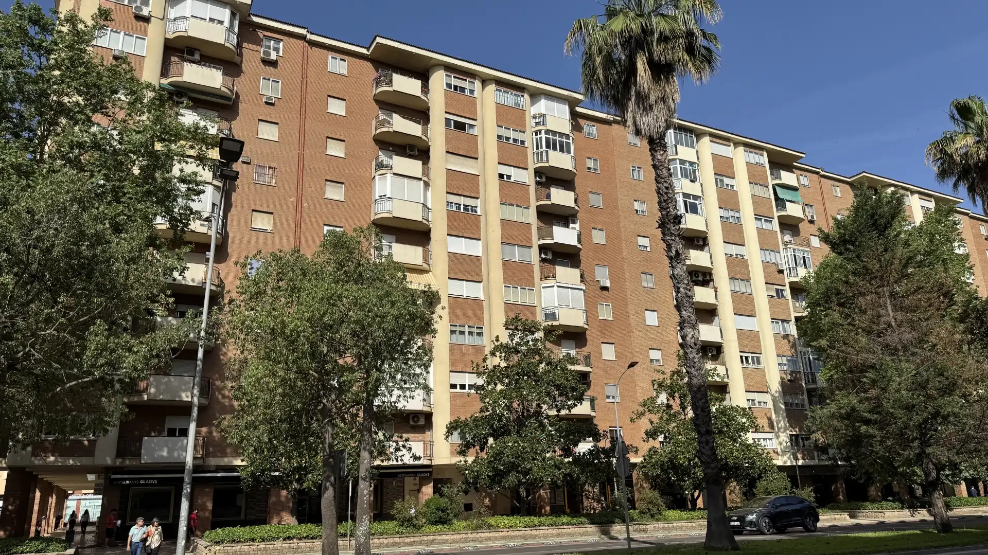 Exterior view of Flat for sale in Badajoz  with Furnished