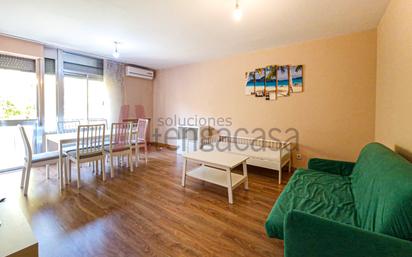 Living room of Flat for sale in  Madrid Capital  with Air Conditioner, Heating and Oven