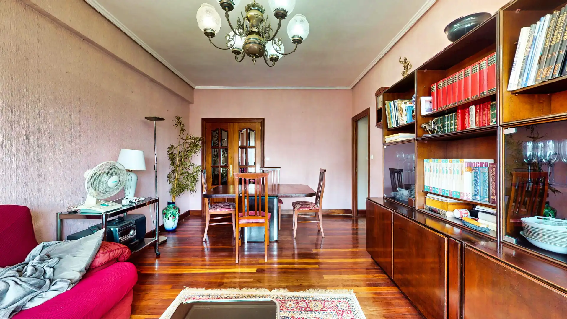 Sala de estar de Piso en venta en Bilbao  con Balcón
