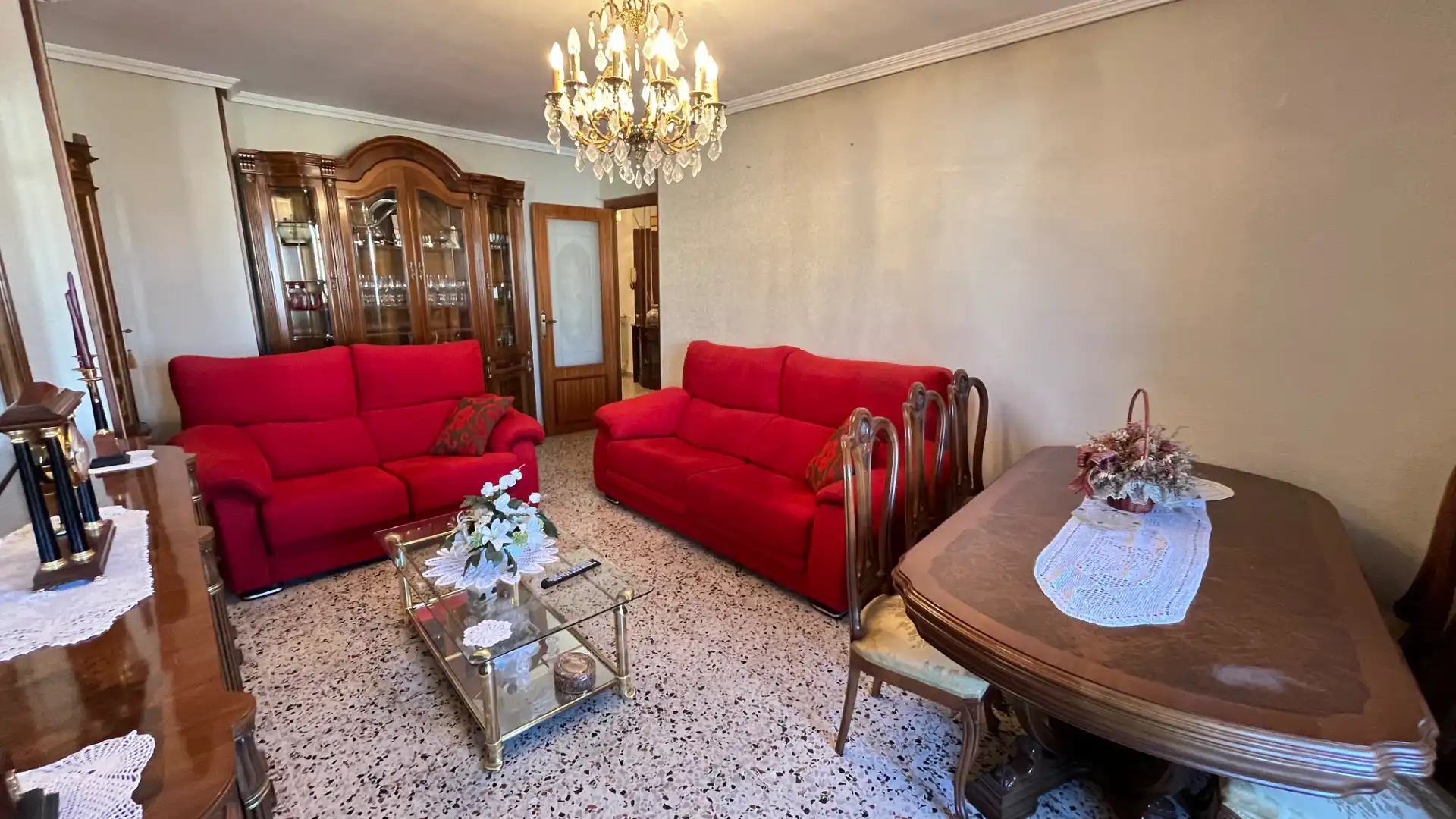 Sala d'estar de Pis en venda en Valladolid Capital amb Calefacció