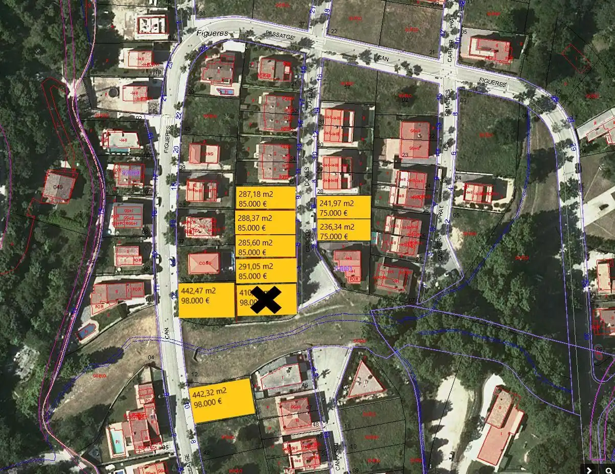 Terreny residencial en venda a Gualba